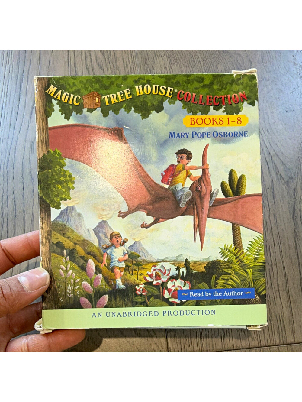 Magic Tree House Collection Books 1-8 Unabridged Audio CD Box Set Osborne